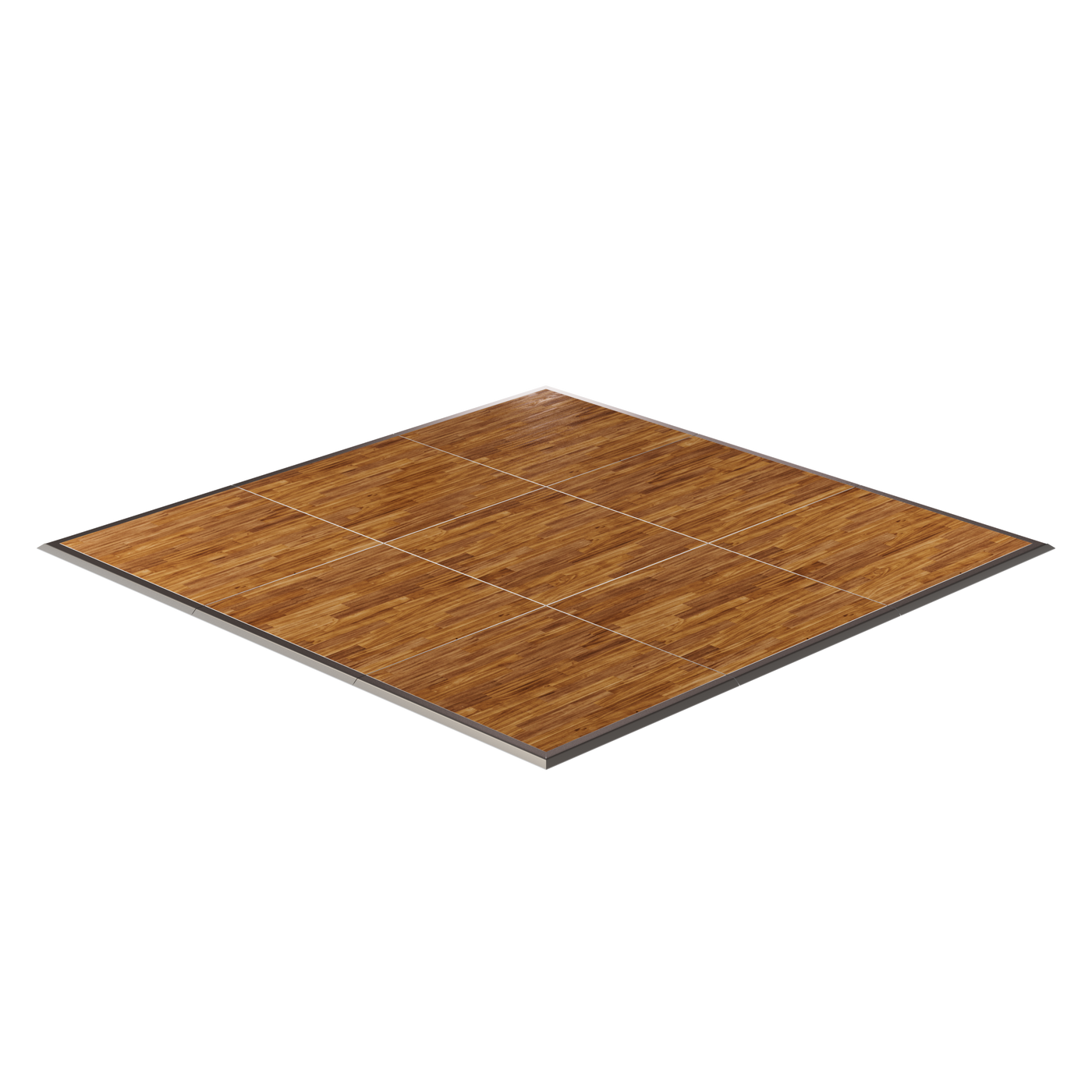 California Portable Dance Floor | New England Plank Laminate Kit | 4'x4' Panels